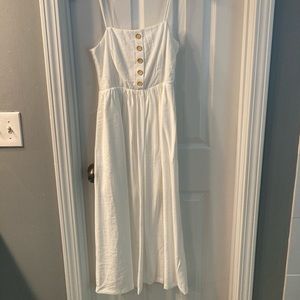 NEW with tags Pink Lily white sundress.